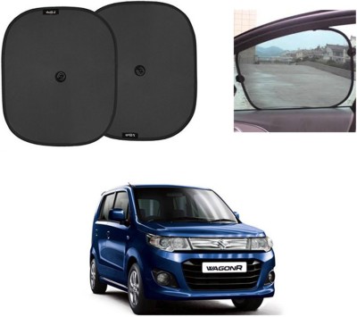 Feelitson Side Window Sun Shade For Maruti Suzuki WagonR(Black)