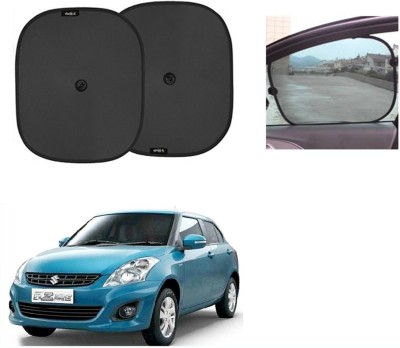 Feelitson Side Window Sun Shade For Maruti Suzuki Swift Dzire(Black)