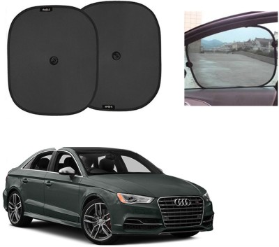 Feelitson Side Window Sun Shade For Audi S3(Black)