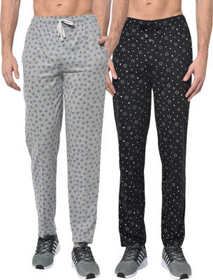 3SIX5 Printed Men Multicolor Track Pants