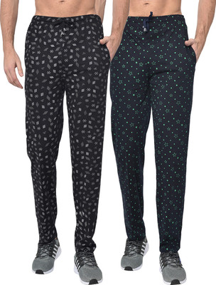 3SIX5 Printed Men Multicolor Track Pants