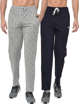 3SIX5 Printed Men Multicolor Track Pants
