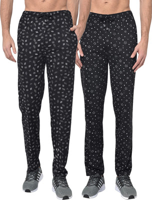 3SIX5 Printed Men Multicolor Track Pants