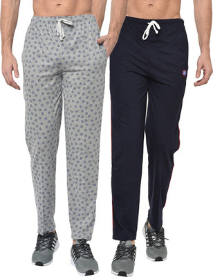 3SIX5 Printed Men Multicolor Track Pants