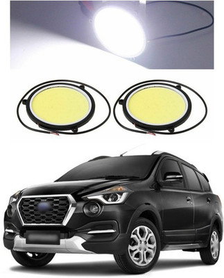 PECUNIA CAR DRL Daytime Running Light Flexible Round Shape White LED Lights Driving lamp COB Lights car-Styling 2PCS 12V DC for All Cars 50 Fog Lamp Car LED for Renault (12 V, 12 W)(S-Cross, Pack of 2)