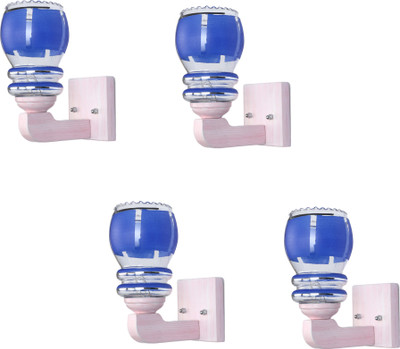 AFAST Wallchiere Wall Lamp With Bulb(Pack of 4)