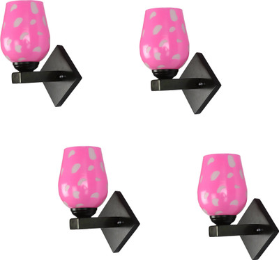 1st Time Wallchiere Wall Lamp Without Bulb(Pack of 4)