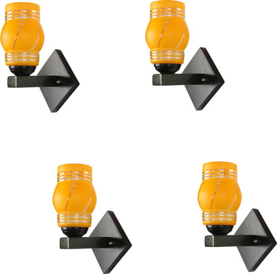 1st Time Wallchiere Wall Lamp Without Bulb(Pack of 4)