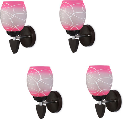 AFAST Wallchiere Wall Lamp With Bulb(Pack of 4)