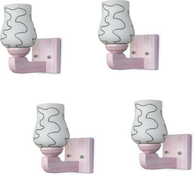 AFAST Wallchiere Wall Lamp With Bulb(Pack of 4)