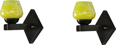 1st Time Wallchiere Wall Lamp Without Bulb(Pack of 2)