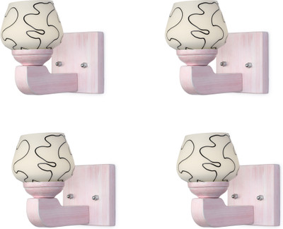 AFAST Wallchiere Wall Lamp With Bulb(Pack of 4)