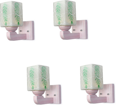 1st Time Wallchiere Wall Lamp With Bulb(Pack of 4)