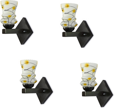 1st Time Wallchiere Wall Lamp Without Bulb(Pack of 4)