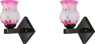 Somil Uplight Wall Lamp Without Bulb(Pack of 2)