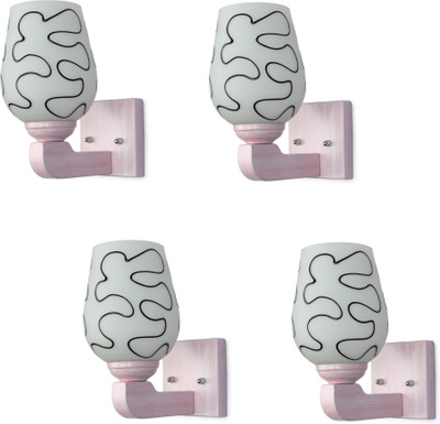 AFAST Wallchiere Wall Lamp With Bulb(Pack of 4)