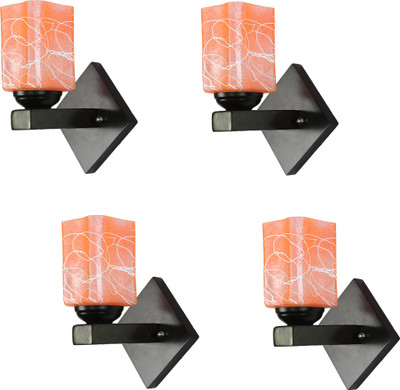Somil Uplight Wall Lamp Without Bulb(Pack of 4)
