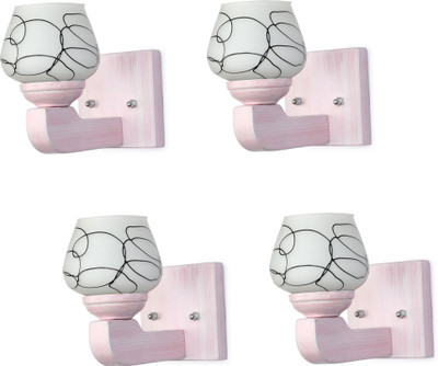 AFAST Wallchiere Wall Lamp With Bulb(Pack of 4)