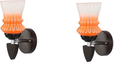 1st Time Wallchiere Wall Lamp With Bulb(Pack of 2)