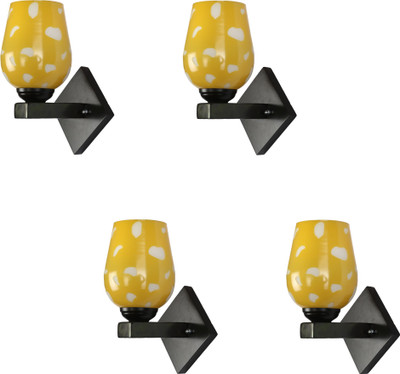 1st Time Wallchiere Wall Lamp Without Bulb(Pack of 4)