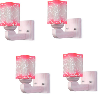 AFAST Wallchiere Wall Lamp With Bulb(Pack of 4)