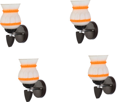 AFAST Wallchiere Wall Lamp With Bulb(Pack of 4)