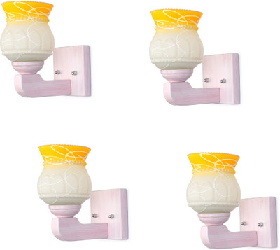 AFAST Wallchiere Wall Lamp With Bulb(Pack of 4)