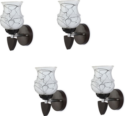 AFAST Wallchiere Wall Lamp With Bulb(Pack of 4)