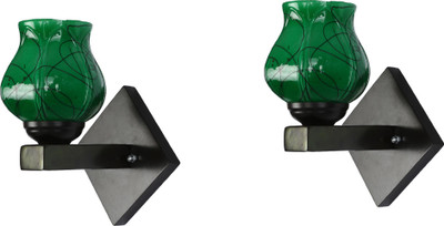 Somil Uplight Wall Lamp Without Bulb(Pack of 2)