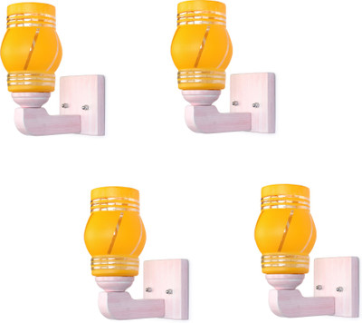 AFAST Wallchiere Wall Lamp With Bulb(Pack of 4)