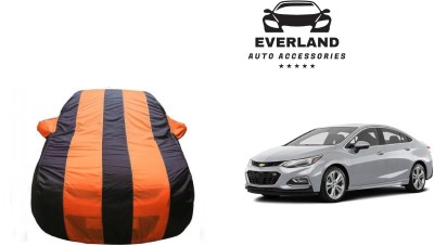 EverLand Car Cover For Chevrolet Cruze (With Mirror Pockets)(Orange)