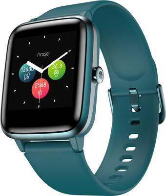 Noise ColorFit Pro 2 Smartwatch  (Teal Strap, Regular)