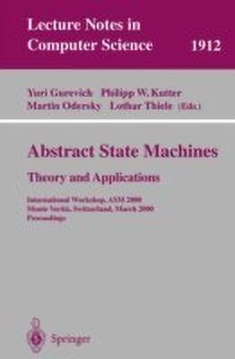 Abstract State Machines - Theory and Applications(English, Paperback, unknown)