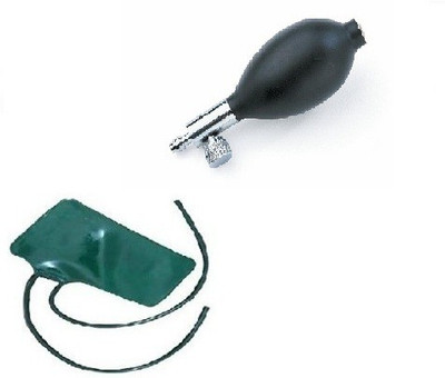 Agarwals ™ BP Bulb With Valve And BP Bladder Green Adult (Set Of 2) Bp Monitor Cuff