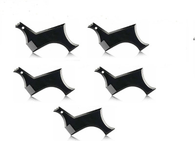 Osking Beard Shaping Tool Mustaches for Grooming & Trimming for Men (pack of 5)