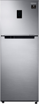 Samsung 324 L Frost Free Double Door 2 Star (2020) Convertible Refrigerator(Elegant Inox, RT34T4542S8/HL)
