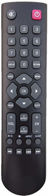 BhalTech  5 LED LCD TV Remote Control Compatible with LED LCD TV  Micromax Remote Controller(Black)