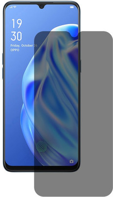 small candy Edge To Edge Tempered Glass for OPPO F15(Pack of 1)