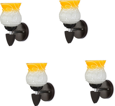 AFAST Wallchiere Wall Lamp With Bulb(Pack of 4)