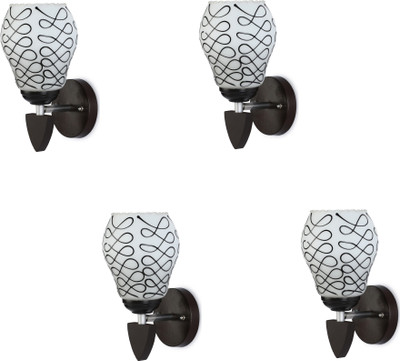 AFAST Wallchiere Wall Lamp With Bulb(Pack of 4)