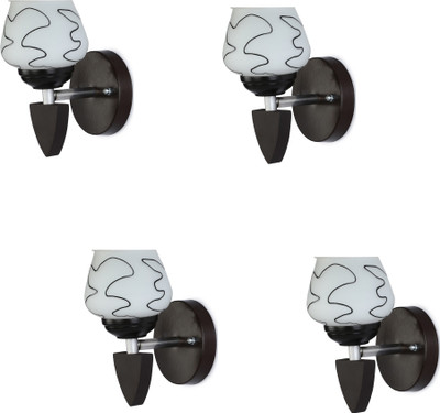 AFAST Wallchiere Wall Lamp With Bulb(Pack of 4)