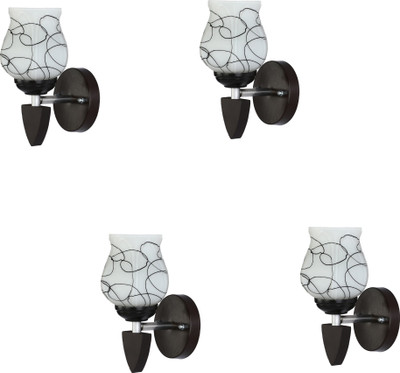 AFAST Wallchiere Wall Lamp With Bulb(Pack of 4)