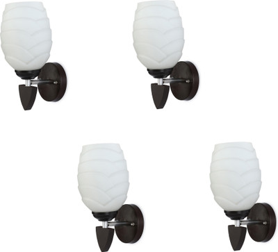 AFAST Wallchiere Wall Lamp With Bulb(Pack of 4)