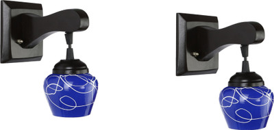 1st Time Wallchiere Wall Lamp Without Bulb(Pack of 2)