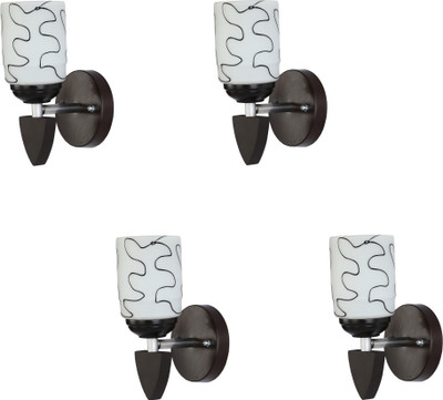AFAST Wallchiere Wall Lamp With Bulb(Pack of 4)