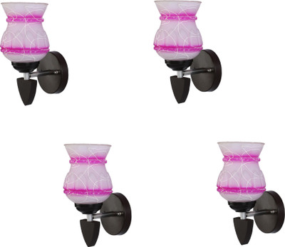 AFAST Wallchiere Wall Lamp With Bulb(Pack of 4)