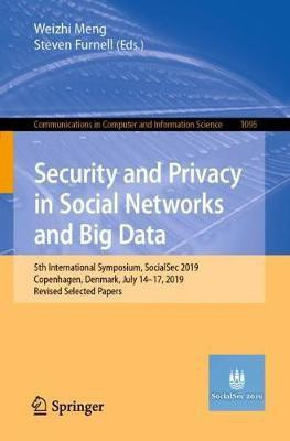 Security and Privacy in Social Networks and Big Data(English, Paperback, unknown)