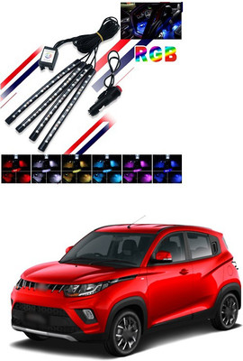 PECUNIA LED 48 DC 12V Multicolour Music Car Strip Atmosphere Lamp Light For Car Interior Under Dash Lighting Kit with Sound Active Function and Wireless Remote Control X118 Car Fancy Lights(Multicolor) PECUNIA LED 48 DC 12V Multicolour Music Car Strip Atmosphere Lamp Light For Car Interior Under Dash Lighting Kit with Sound Active Function and Wireless Remote Control X118 Car Fancy Lights(Multicolor)
