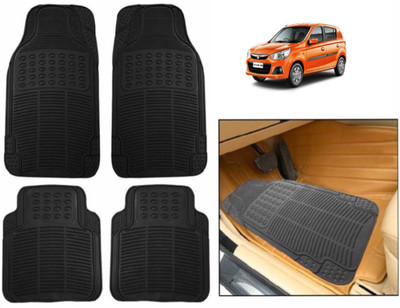 CARMART Rubber Standard Mat For  Maruti Suzuki Alto K10(Black)