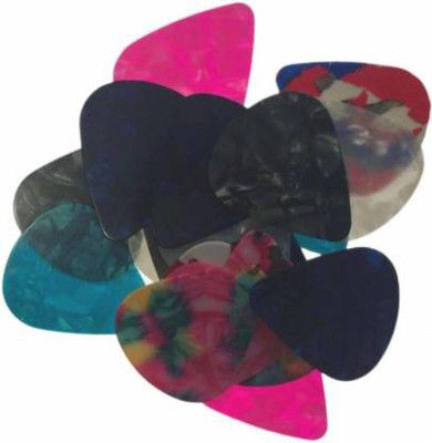 Boom Box 10 Picks Multicolor Guitar Pick(Pack of 10)